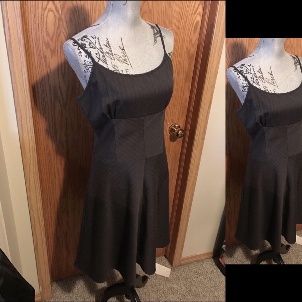 Cute tight pinstriped dress
